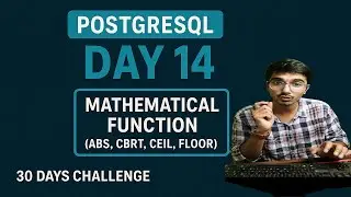 Day 14: PostgreSQL Day 14 | Mathematical Functions &ndash; ABS, CEIL, FLOOR, LOG (Bhojpuri)