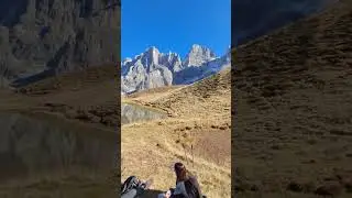 #travel #lifeisbutadream #mountains #nature #feedshorts #love #freedom #italy #dolomites #sky #world