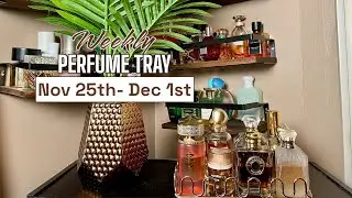 👩🏾‍🦱 WEEKLY PERFUME TRAY 👩🏾‍🦱 Layering Combinations | Vanilla Lovers Unite | Smell Amazing ALL DAY🔥