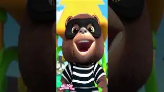 Dangerous animal thieves at the park! #billionsurprisetoys #kidssongs #shorts