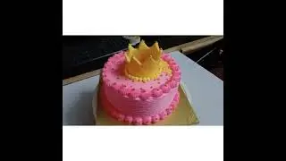 Chocolate Crown Cake 👑🎂 #shorts#homemadecake#freshbaked#egglesscake