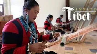 Art of Lhopa traditional weaving in Tibet