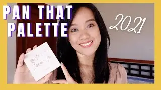 Pan that Palette 2021 // FIRST TIME EMPTYING A WHOLE PALETTE