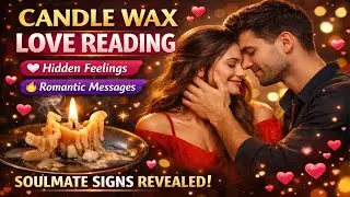 &ldquo;Candle wax never lies 🔥💞Romantic energy & hidden love feelings revealed ✨Watch till end 💖&rdquo;