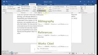 Bibliograhy Page