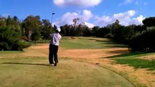 245 yard uphill Par 3