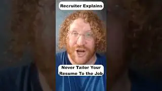 Tailoring Your Resume | Recruiter Explains