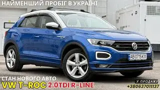 FOR SALE! $25,999 VW T-ROC 2.0TDI AUTOMATIC R-LINE 2018 4MOTION LOWEST MILEAGE IN UKRAINE! 063701...
