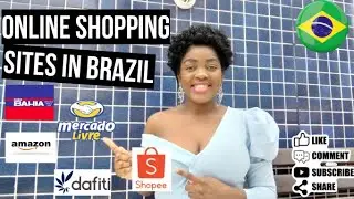 TOP 10 ONLINE SHOPPING SITES IN BRAZIL | LIVING IN BRAZIL🇧🇷