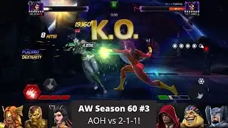 I Hate Spider-Woman | AW Season 60 #3 | AOH vs 2-1-1 | Marvel Contest of Champions