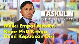 Miliki Empat Master, Dr Alif Jasni Kejar PhD Ketiga Demi Kepuasan Diri – MAN OF THE MOMENT