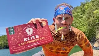 2 Days Eating Only What I Catch With EVERY LURE In A Mystery Tackle Box!