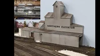 Building the Northern Grain Elevator on a Messy Workbench