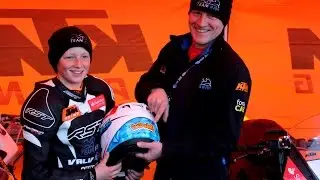 Scott Swan helmet delivery at Oulton Park