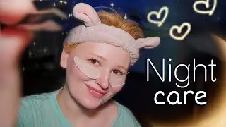 [ASMR POV] Girlfriend Plucks Your Eyebrows 🌙 Sleepover Night Care 💜 (No Talking, Personal Attention)