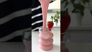 5-ingrediet Healthy Strawberry Mango Smoothie😍 #healthyrecipes #smoothie #healthysnacks