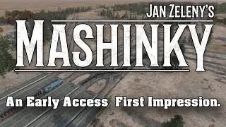 Mashinky - An Early Access First Impression - I Finally Understand Railway Signals!!