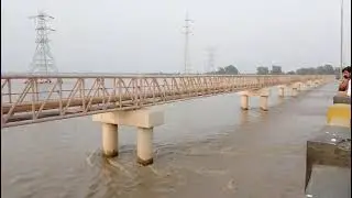 Ghazi ghat bridge flood in ghazi ghat 22 august 2025 time 6:00 PM