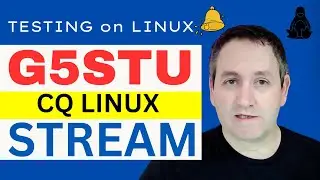 🔴CQ on 40m -  Station Master on LINUX - HAM RADIO with Station Master Stu