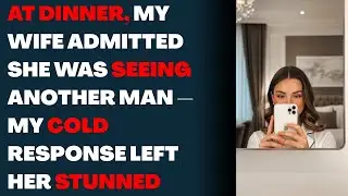 At Dinner, My Wife Admitted She Was Seeing Another Man — My Cold Response Left Her Stunned