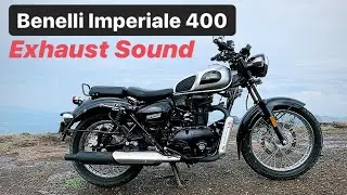 2019 Benelli Imperiale 400 Exhaust Sound (Royal Enfield Classic 350 Rival)
