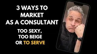 3 Ways to Market as a Christian Consultant: Too Sexy, Too Beige, to Serve
