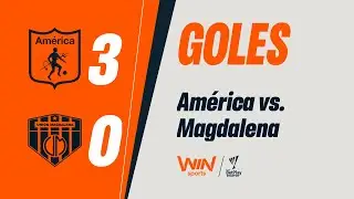 Am&eacute;rica vs. Uni&oacute;n Magdalena (goles) | Liga BetPlay Dimayor 2025-2 | Fecha 19