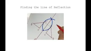 How to Find the Line of Reflection