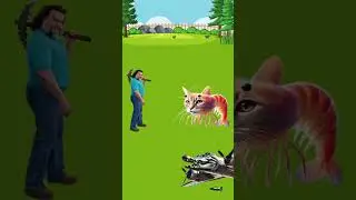 Minecraft Steve Vs Bombardiro Crocodilo, Tralalero Tralala and Trippi Troppi Who Will Win ?