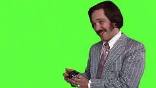 &ldquo;60% of the time, it works every time&rdquo;  Anchorman Green Screen