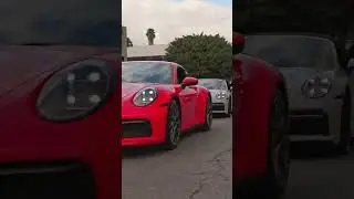 Supercar Showcase: Exotic Car Club Convoy featuring Lamborghinis, Ferraris, McLarens! 🚗🔥😎 #shorts