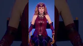 MARVEL transforms me into the QUEEN OF THE DEAD aka Zombie Scarlet Witch!! #marvel  #marvelzombies