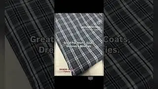 Madras Plaid Fabrics for #sewingforkids #dressmaking #preppyfashion #costumedesign #instasewing