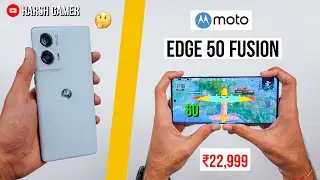 Moto Edge 50 Fusion Pubg Test With FPS Meter, Heating & Battery Test | Should You Buy? 🤔