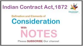Consideration | Elements of consideration