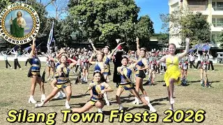 Saint Jude Band 90 | Silang Town Fiesta 2026 | Parade | Fancy Drill | Solo Majorette Exibition 
