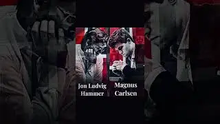 Jon Ludwig Hammer VS Magnus Carlsen #edit #chess #chessgame #short #shorts @neito_otien