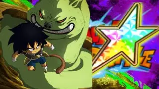 100% EZA KID BROLY SHOWCASE!!! (DOKKAN BATTLE)