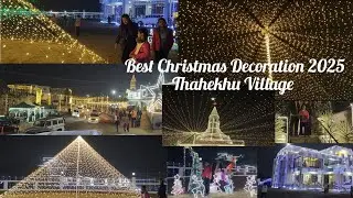 Best Christmas Decoration 2025 || Thahekhu Baptist Church || Dimapur Nagaland 