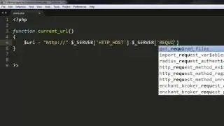 Get Current Page URL in PHP
