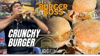 CRISPY CURNCHY BURGER FAISALABAD FOOD STREET