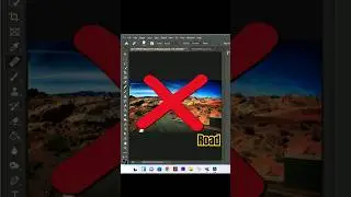 How To Remove Road background in photoshop #shorts #viral ✏️