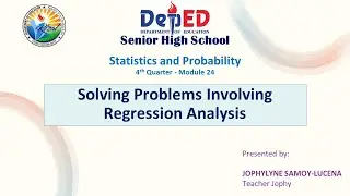 Solving Problems Involving Regression Analysis