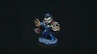 CMON-Marvel United Dr.Strange painting process
