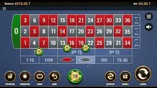 Стратегия на дюжины. Стратегии для игры в рулетку.Strategies for playing roulette.