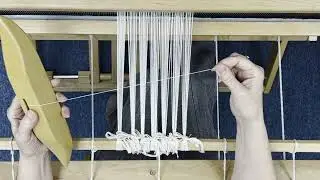Weaving in a header