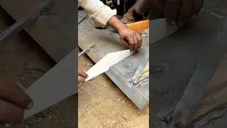 Awesome skills to make loader bucket cutters teeth #skills#welding#stickwelding #experiment