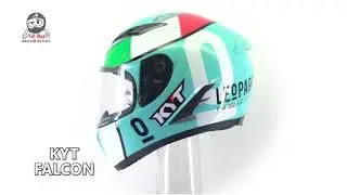 [Tổng quan] KYT FALCON SPIDERMAN - VENOM - BLACK PANTHER - LEOPARD RACING TEAM