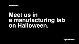 Meet us in a manufacturing lab for Halloween.