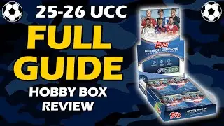 Обзор коллекционной футбольной коллекции Topps UCC Flagship UEFA Hobby Box 2025-26